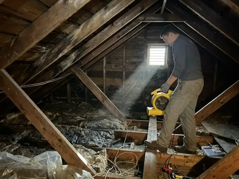 attic-water-damage-drying-proc-007 — frequently asked questions, Emergency Water Extraction & 24/7 Flood Response in El Dora…